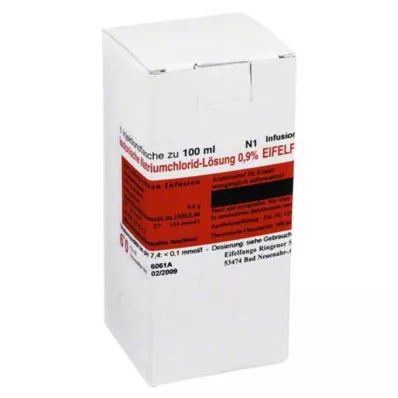 ISOTONISCHE NaCl 0,9% Eifelfango šķīdums, 100 ml