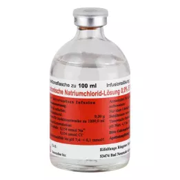 ISOTONISCHE NaCl šķīdums 0,9% Eifelfango, 20X100 ml