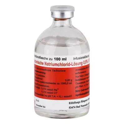 ISOTONISCHE NaCl šķīdums 0,9% Eifelfango, 20X100 ml ISOTONISCHE NaCl šķīdums 0,9% Eifelfango, 20X100 ml