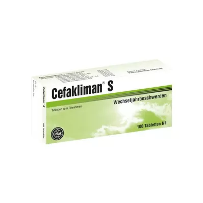 CEFAKLIMAN S tabletes, 100 gab
