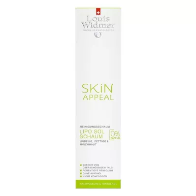 WIDMER Skin Appeal Lipo Sol putas bez smaržas, 150 ml