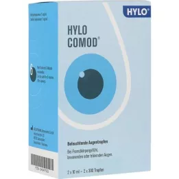 HYLO-COMOD Acu pilieni, 2X10 ml