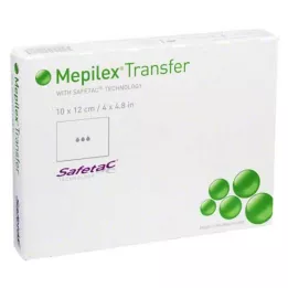 MEPILEX Putu pārsējs 10x12 cm sterils, 5 gab