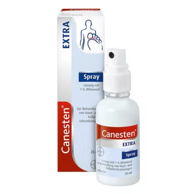 CANESTEN Papildu aerosols, 25 ml CANESTEN Papildu aerosols, 25 ml