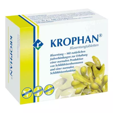 KROPHAN Tabletes urīnpūslim, 100 gab KROPHAN Tabletes urīnpūslim, 100 gab