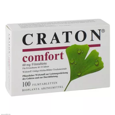 CRATON Comfort apvalkotās tabletes, 100 gab