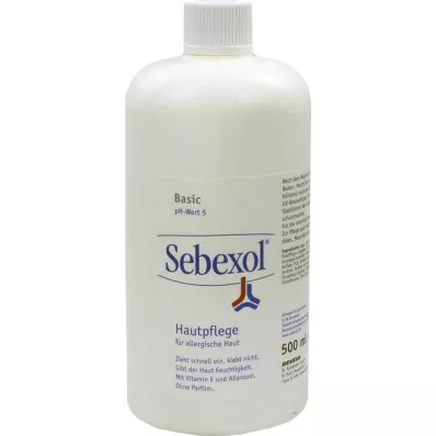 SEBEXOL Pamatkompozīcijas bāzes emulsija, 500 ml SEBEXOL Pamatkompozīcijas bāzes emulsija, 500 ml