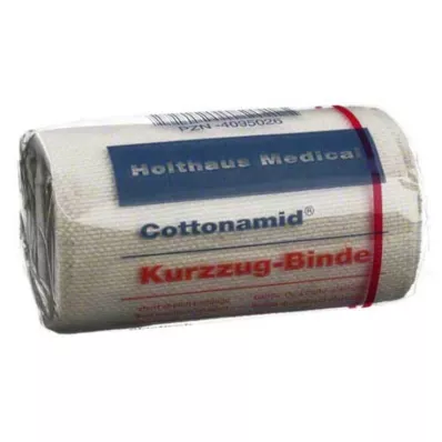 COTTONAMID Elastīga īsa stiepuma pārsējs 8 cmx5 m, 1 gab COTTONAMID Elastīga īsa stiepuma pārsējs 8 cmx5 m, 1 gab