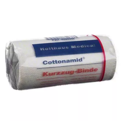 COTTONAMID Elastīgs īsa stiepuma pārsējs 10 cmx5 m, 1 gab