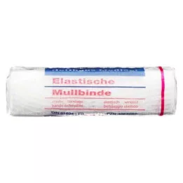 MULLBINDEN elastīga gumija 12 cmx4 m, 1 gab