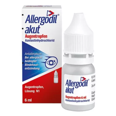 ALLERGODIL akūti acu pilieni, 6 ml