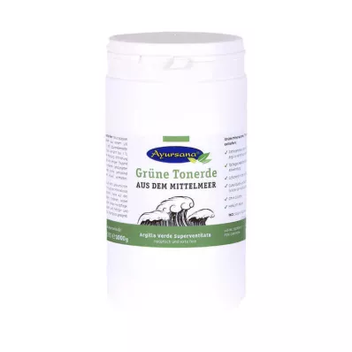 GRÜNE TONERDE Ayursana ļoti smalks pulveris, 1 kg