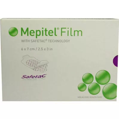 MEPITEL Filmas pārsējs 6x7 cm, 10 gab MEPITEL Filmas pārsējs 6x7 cm, 10 gab