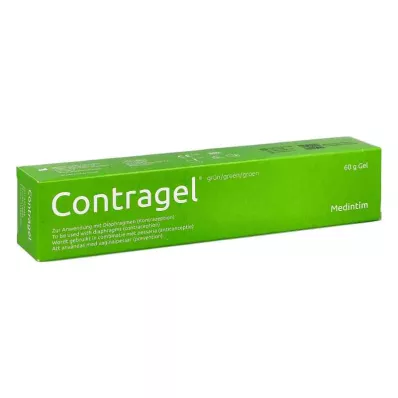 CONTRAGEL zaļš, 60 g