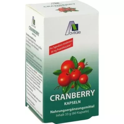 CRANBERRY KAPSELN 400 mg, 60 gab