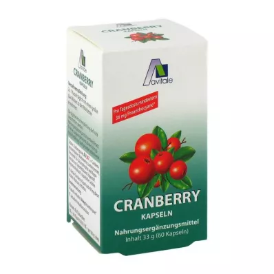 CRANBERRY KAPSELN 400 mg, 60 gab