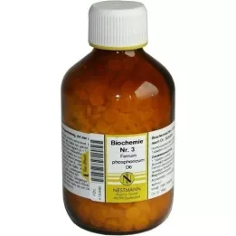 BIOCHEMIE 3 Ferrum phosphoricum D 6 tabletes, 1000 kapsulu