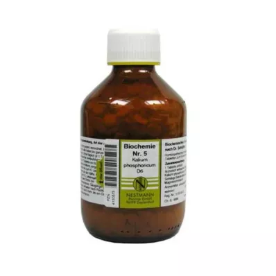 BIOCHEMIE 5 Kālija fosforicum D 6 tabletes, 1000 kapsulas