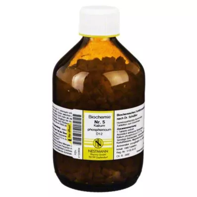 BIOCHEMIE 5 Kālija fosforicum D 12 tablešu, 1000 kapsulu