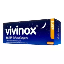 VIVINOX Miega apvalkotās tabletes, 50 gab