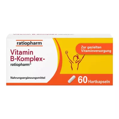 VITAMIN B-KOMPLEX-ratiopharm kapsulas, 60 gab