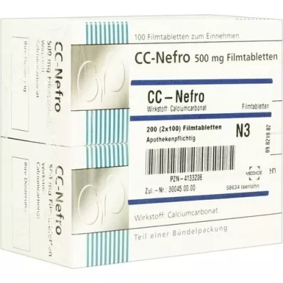 CC-NEFRO Filmē apvalkotās tabletes, 200 gab