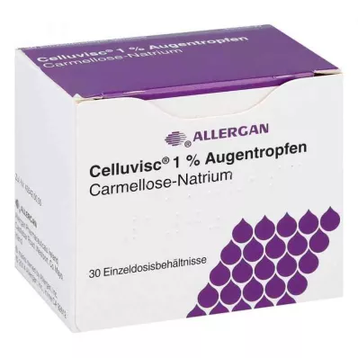 CELLUVISC 1% acu pilieni, 30X0,4 ml CELLUVISC 1% acu pilieni, 30X0,4 ml