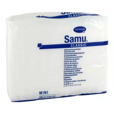 SAMU Dzemdību spilventiņi Classic mini 6,5x22 cm, 20 gab SAMU Dzemdību spilventiņi Classic mini 6,5x22 cm, 20 gab