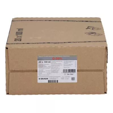 GLUCOSE 50% B.Braun, 20X100 ml GLUCOSE 50% B.Braun, 20X100 ml