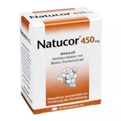 NATUCOR 450 mg apvalkotās tabletes, 50 gab NATUCOR 450 mg apvalkotās tabletes, 50 gab
