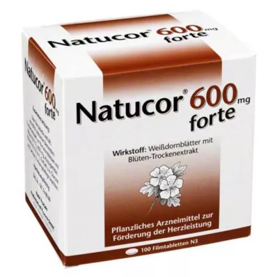 NATUCOR 600 mg forte apvalkotās tabletes, 100 gab NATUCOR 600 mg forte apvalkotās tabletes, 100 gab