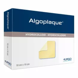 ALGOPLAQUE 10x10 cm elastīgs hidrokoloīda pārsējs, 10 gab