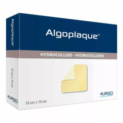 ALGOPLAQUE 10x10 cm elastīgs hidrokoloīda pārsējs, 10 gab