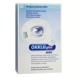 OKKLUGLAS Aero pulksteņa stikla pārsējs, 20 gab
