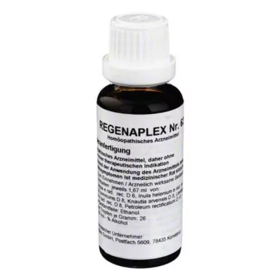 REGENAPLEX Nr.63 aN pilieni, 30 ml REGENAPLEX Nr.63 aN pilieni, 30 ml