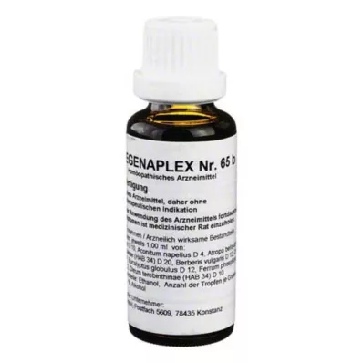 REGENAPLEX Nr.65 b pilieni, 30 ml