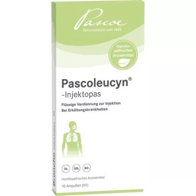 PASCOLEUCYN-Injektopas ampulas, 10 gab