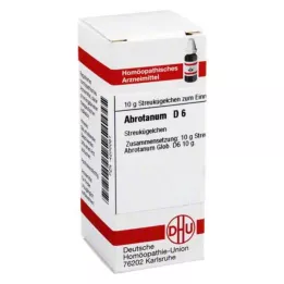 ABROTANUM D 6 lodītes, 10 g
