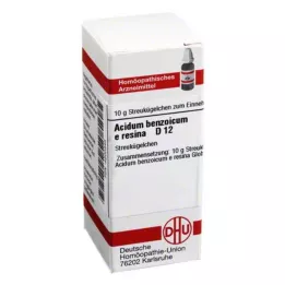 ACIDUM BENZOICUM E Resina D 12 bumbiņas, 10 g