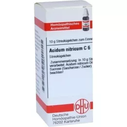 ACIDUM NITRICUM C 6 lodītes, 10 g