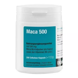 MACA 500 kapsulas, 200 gab
