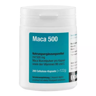 MACA 500 kapsulas, 200 gab