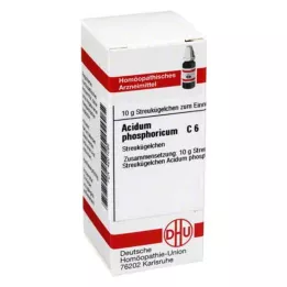 ACIDUM PHOSPHORICUM C 6 lodītes, 10 g