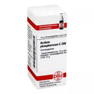 ACIDUM PHOSPHORICUM C 200 bumbiņas, 10 g