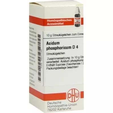 ACIDUM PHOSPHORICUM D 4 globules, 10 g