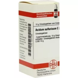 ACIDUM SULFURICUM C 200 bumbiņas, 10 g