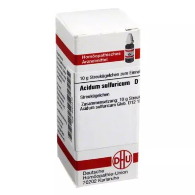ACIDUM SULFURICUM D 12 bumbiņas, 10 g