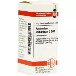 AMMONIUM CARBONICUM C 200 bumbiņas, 10 g