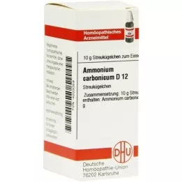 AMMONIUM CARBONICUM D 12 bumbiņas, 10 g