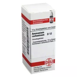 AMMONIUM CARBONICUM D 12 bumbiņas, 10 g